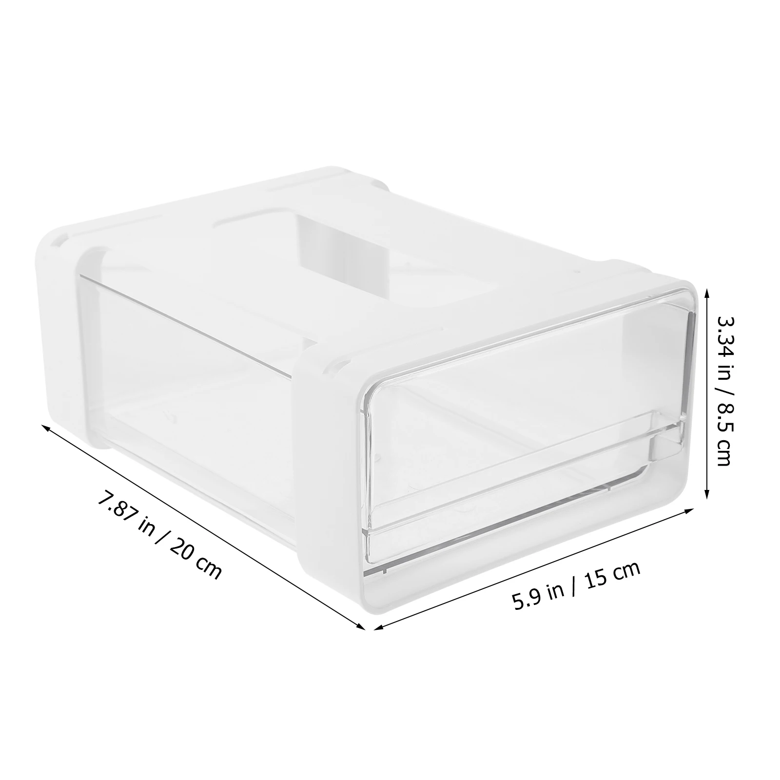 

Adhesive Under Desk Drawer Hidden Storage Box Multi-Function Desktop Organizer For Office Supplies Large Capacity Hips Pet Under