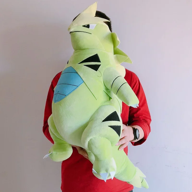 

Новый большой размер аниме Pokemon Tyranitar плюшевые игрушки куклы креативные мультяшные мягкие куклы игрушки милые мягкие подушки подарки для детей