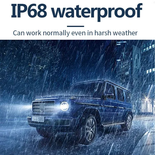 Imagen 2 del producto Cámara de visión trasera para vehículo AHD 1080P, resistente al agua, HD, visión nocturna, para BMW 5 series F10 F11 3 series F30 F31 F32 X3 F25