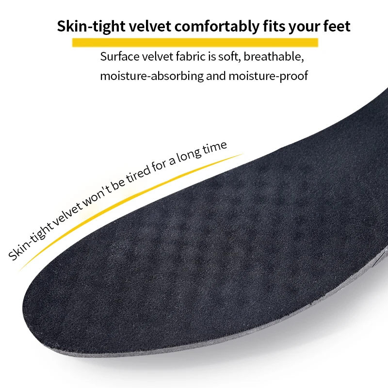 Invisible Height Increase Insole Cushion Height Adjustable Shoe Heel Insoles Insert Taller Support Absorbant Foot Care Pad