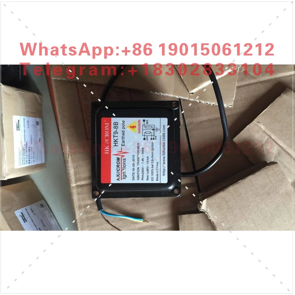 product HKT9-8 Ignition Transformer Burner High Voltage Package 3 Wire Power Cord HKT9-8B