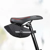 Bicycle Saddle Bag Nylon Waterproof Mountain Road Bike Disassembly Bag Universal Light Outdoor Riding Supplies All Storage Bag