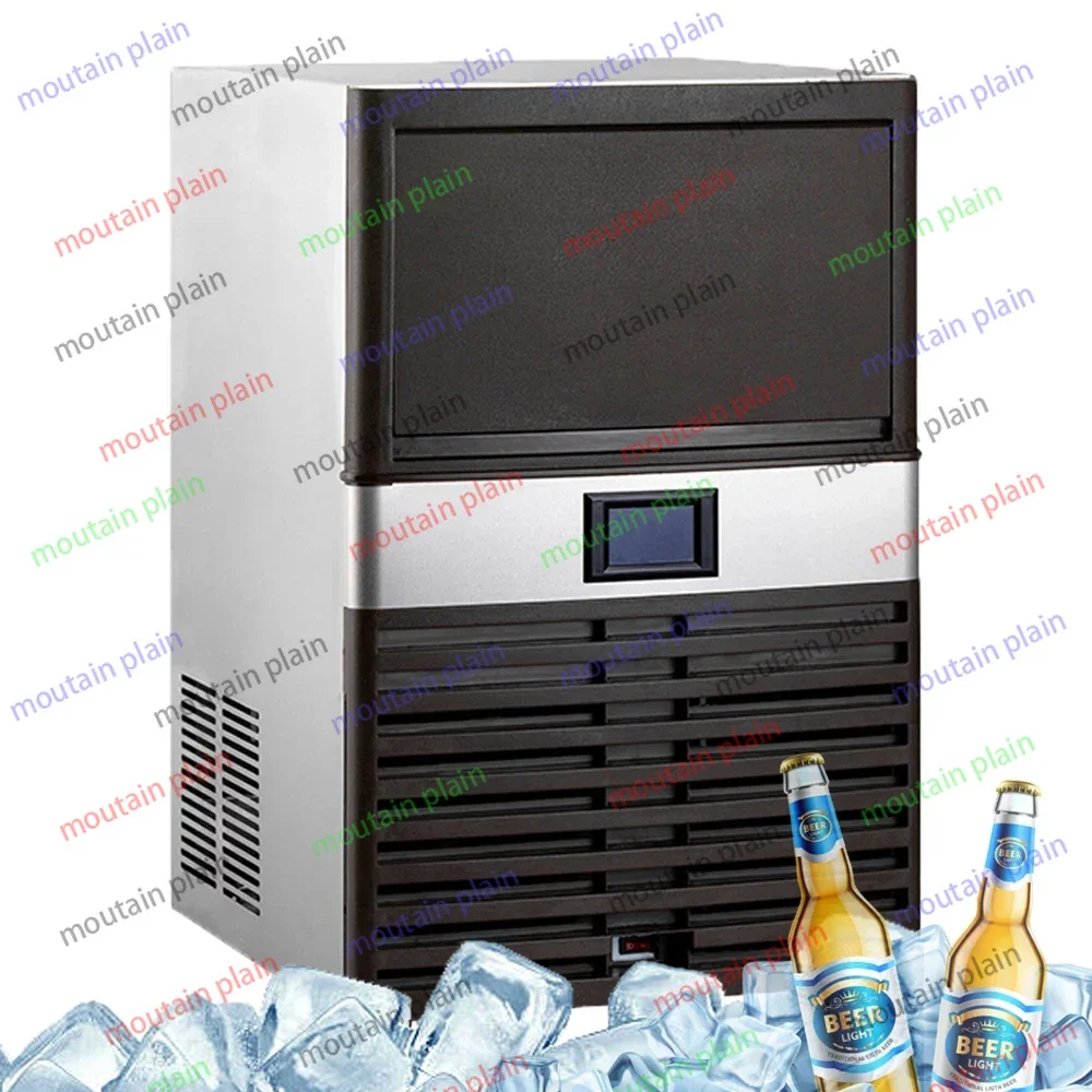 

Industrial Flake/Tube/Block Bullet Cube Electric Ice Making Maker Commercial Under Counter Ice Maker Machine Kitchen 55kg