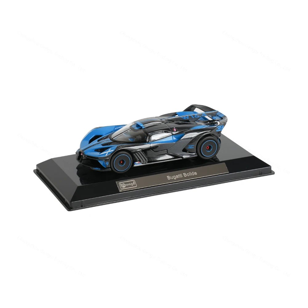 Bburago 1:43 Bugatti Bolide estático vehículos fundidos a presión modelo coleccionable coches de carreras Juguetes