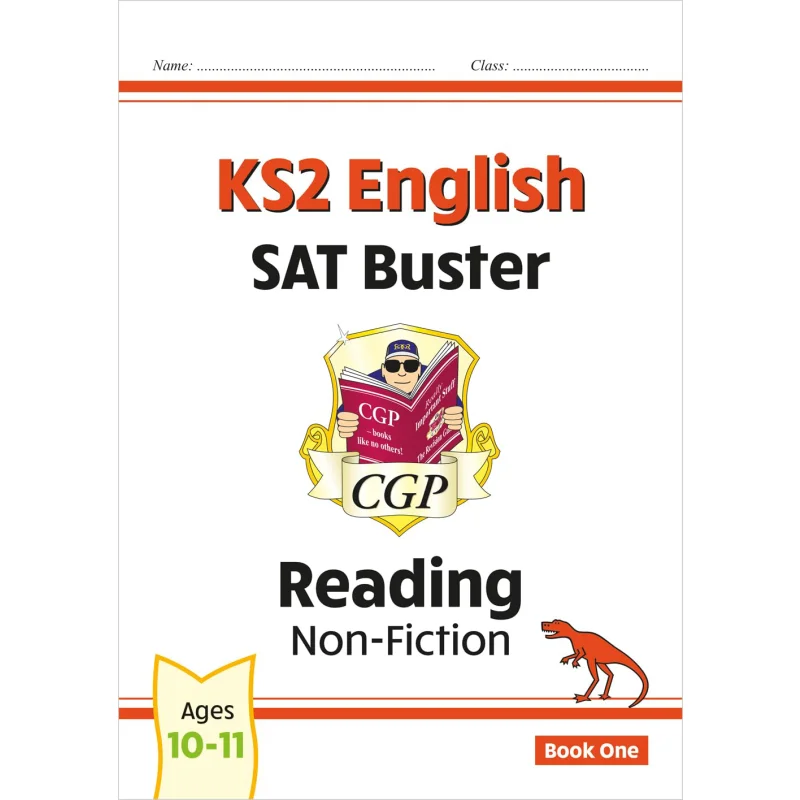 

KS2 Английское чтение SAT Buster NonFiction Book 1 для 2025 Тестов Книги CGP Координация Групповые публикации 9781782948315