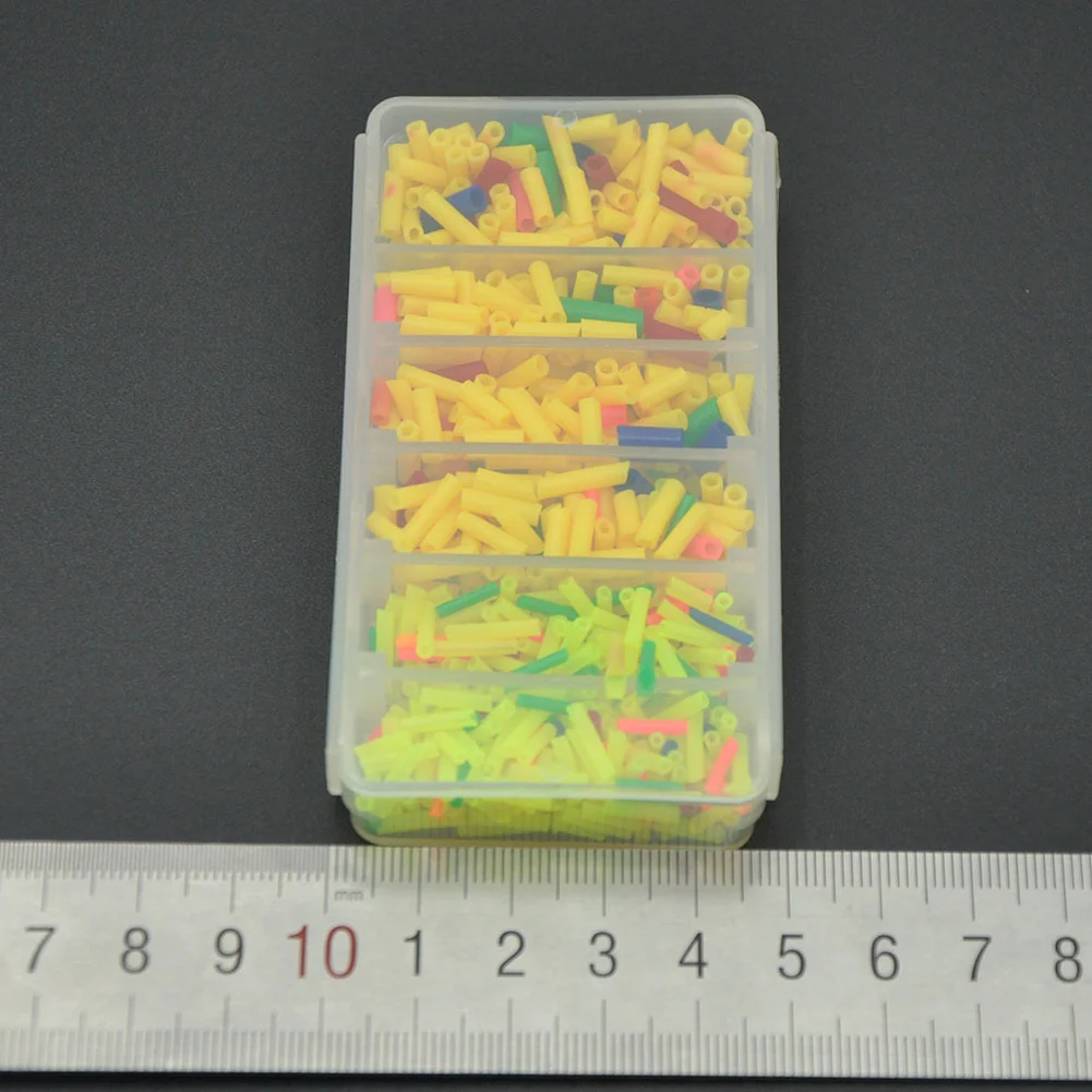 1 Set Gummi-Float-Sleeves in verschiedenen Größen, Silikon-Boilie-Stopper, Angelzubehör, Gummi-Röhren, Float-Sleeves – Detail 11