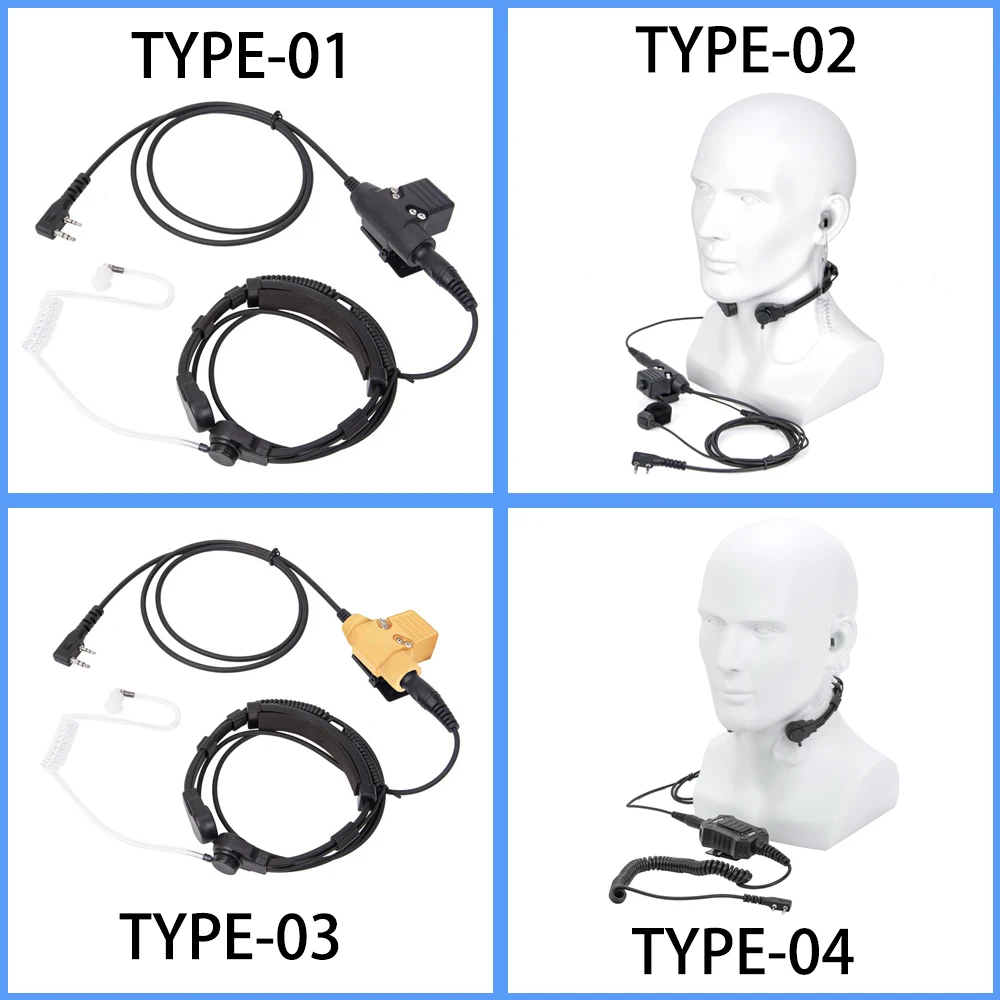 زر YiNiTone TK U94 PTT + سماعة تحكم بوم قابلة للسحب 7.1 متوافقة مع Baofeng BF-888S، UV-5R، Quansheng UV-K58 #6