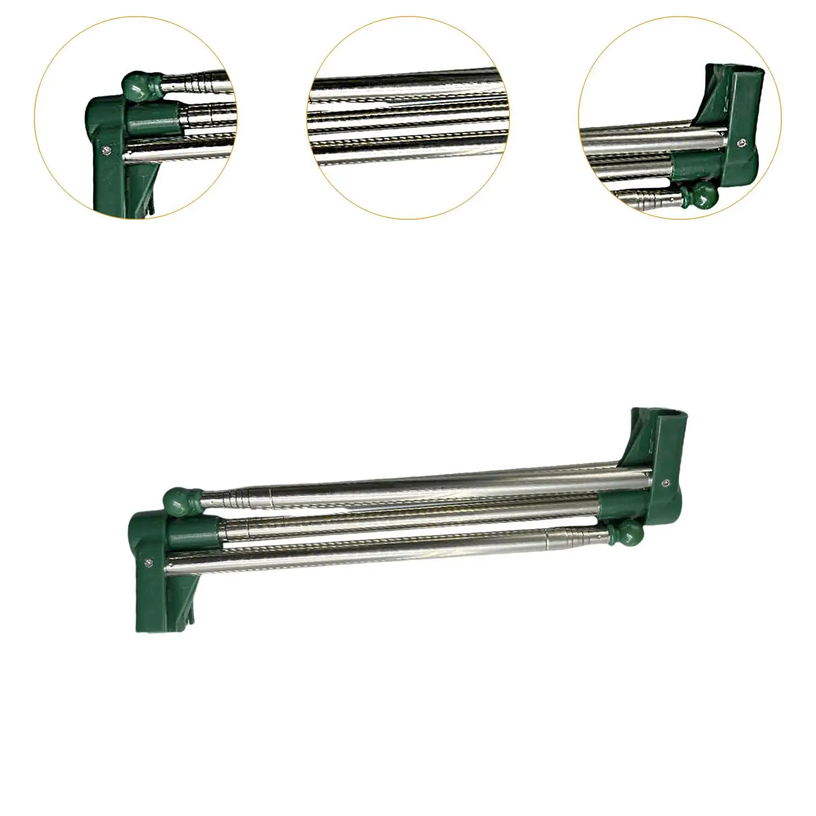 Portable Garment Rack Non Slip Foldable Clothes Rack for RV Bedroom Vendors