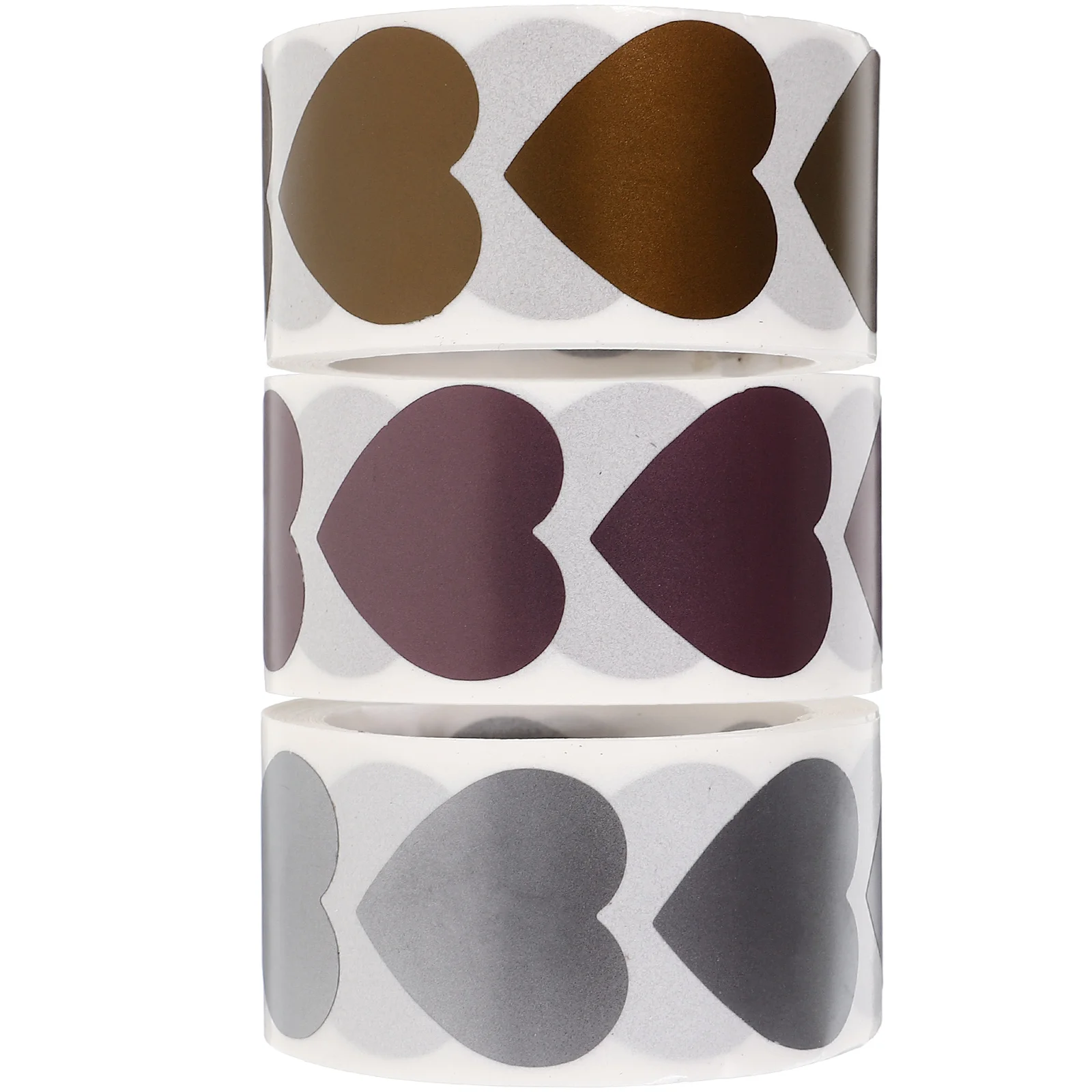 900pcs Heart Shaped Scratch Off Stickers Labels Sticker for Party Banquet (Random Color) scratch-off lable sticker