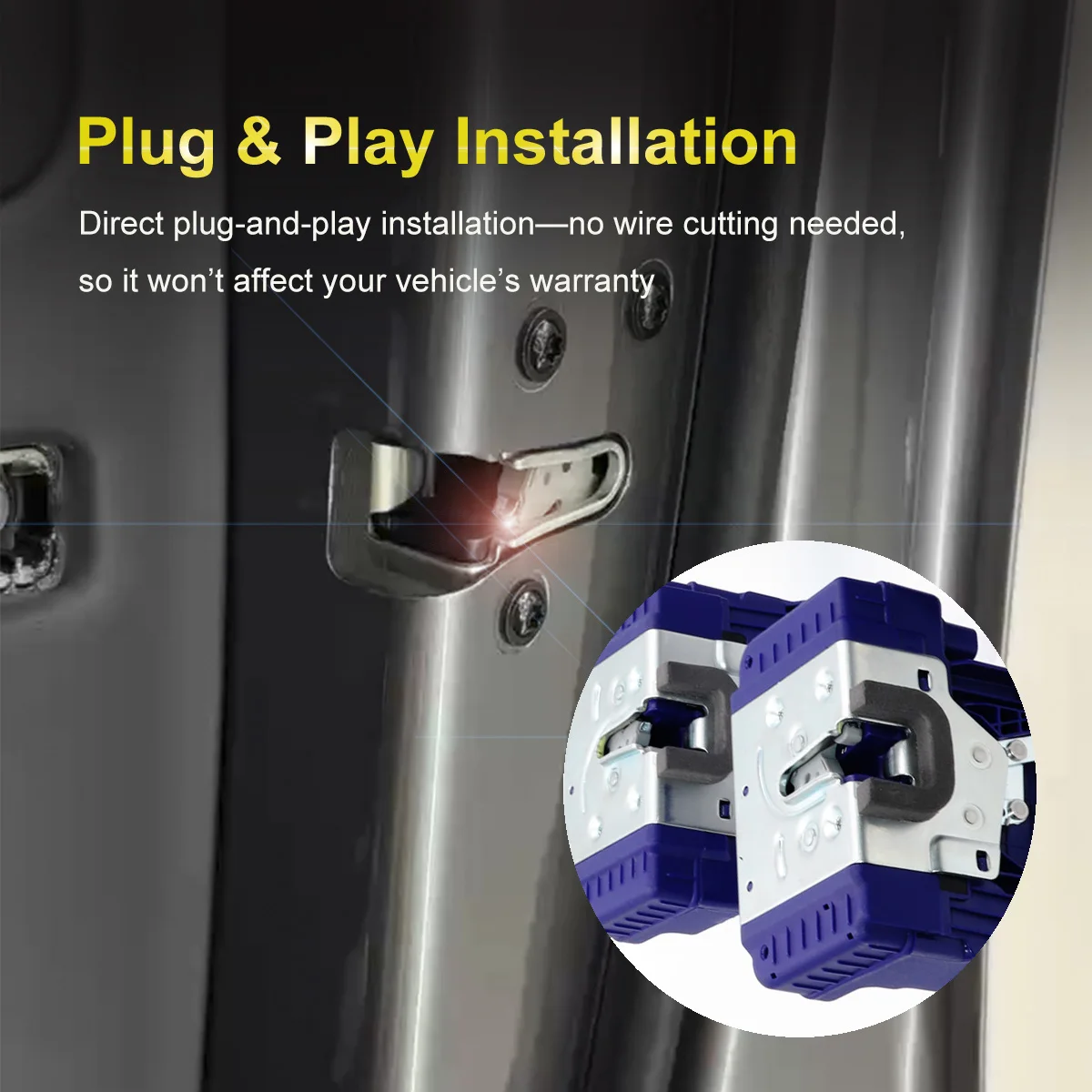 SATONIC V6 Soft Close Door Upgrade for Tesla Model Y New Juniper YL Model 3 Higland Waterproof Smart Electric Suction System - view 4