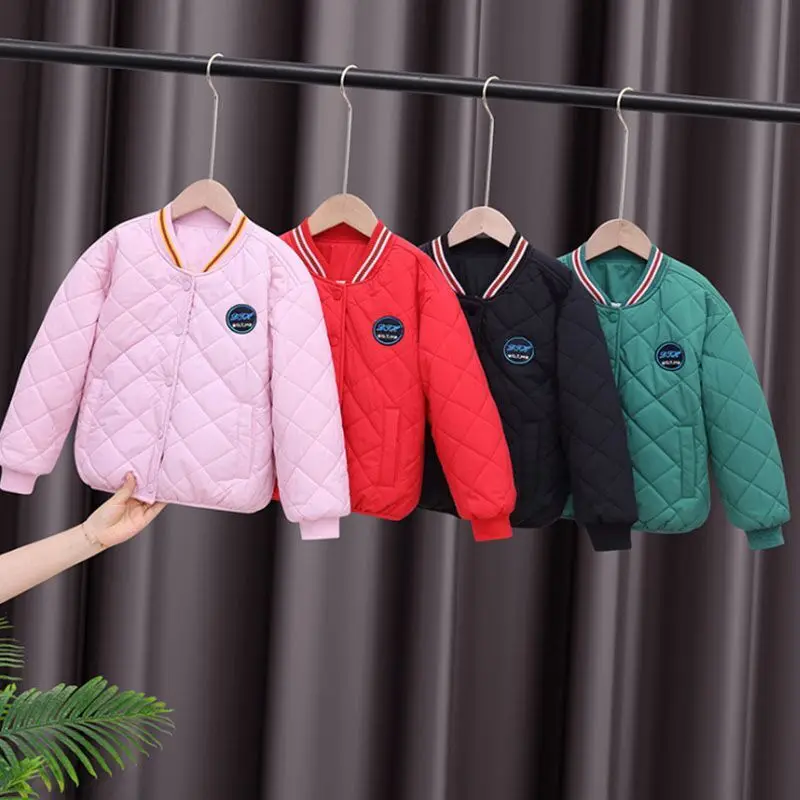 Winter Cashmere Children Girls Boys Jacket Cotton Plus Thick Coats Teenager Clothes Fashion Kids Parka Outerwear for 5-12 Years