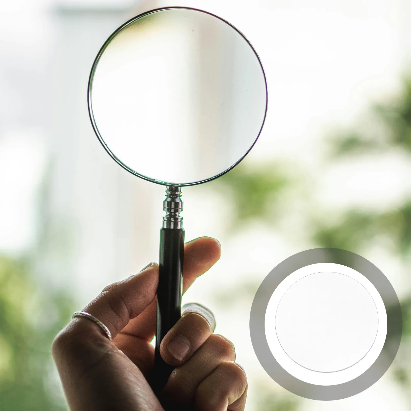 Glass Optical Lens Magnifying Convex Lens Perfect for Physics Classroom Experiments Solar Energy DIY Projects Biconvex Magnifier