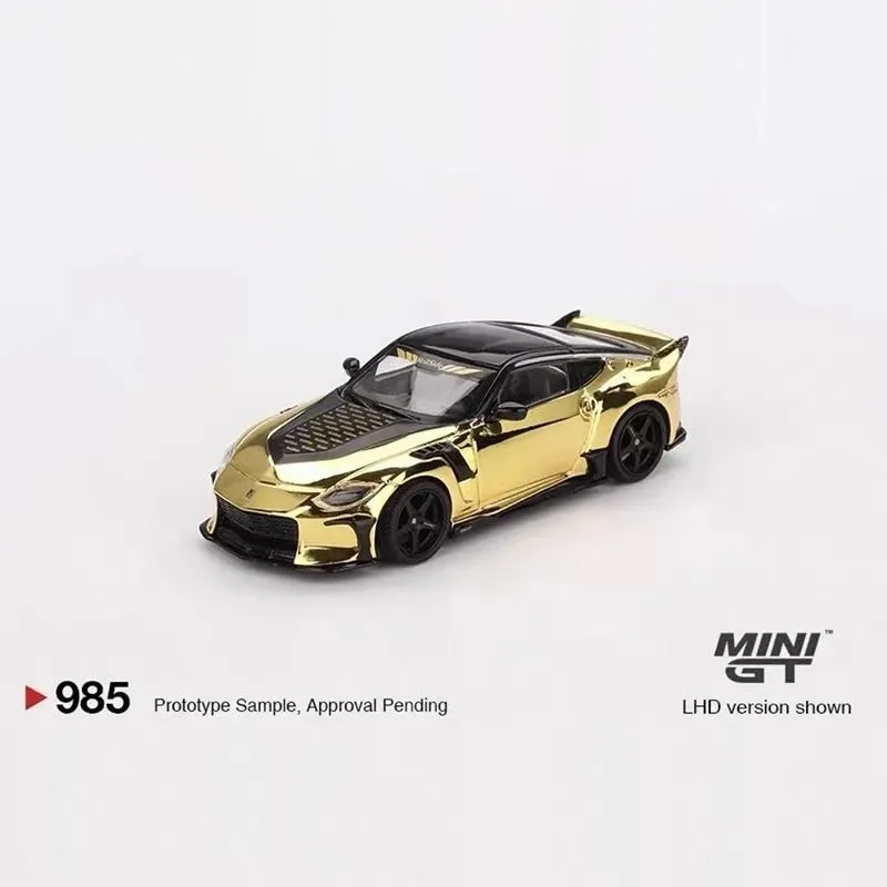 

MINI GT 1:64 NISSAN Z Veilside FFZ400 Gold Chrome Alloy Car Model Toy Gift