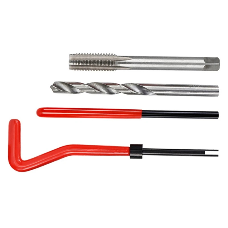 2025 Nieuwe M7 Auto Boor Tool Metrische Draad Reparatie Insert Kit Spiraalvormige Spoel Auto Reparatie Tool Grof Koevoet Schroef tand Reparatie Ki
