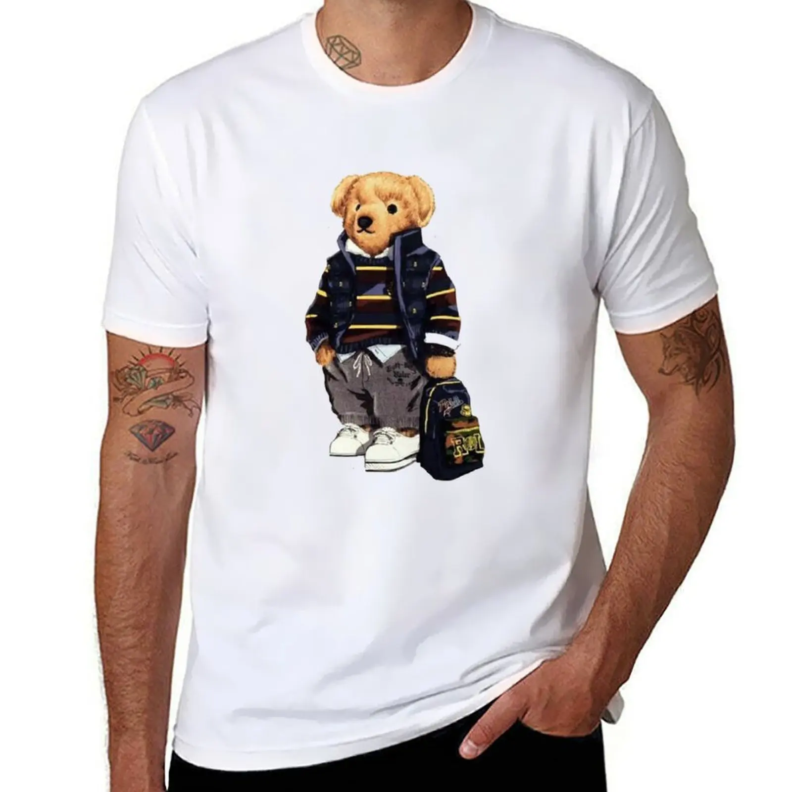 

polo ransel T-Shirt printed t shirts for man t shirt man plain T-Shirt