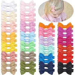 40/50/58pcs Pcs 2Inch Baby Hair Bows Clips Fully Lined No Slip for Fine Hair Baby Girls Infants Toddlers Kids Hair Barrettes