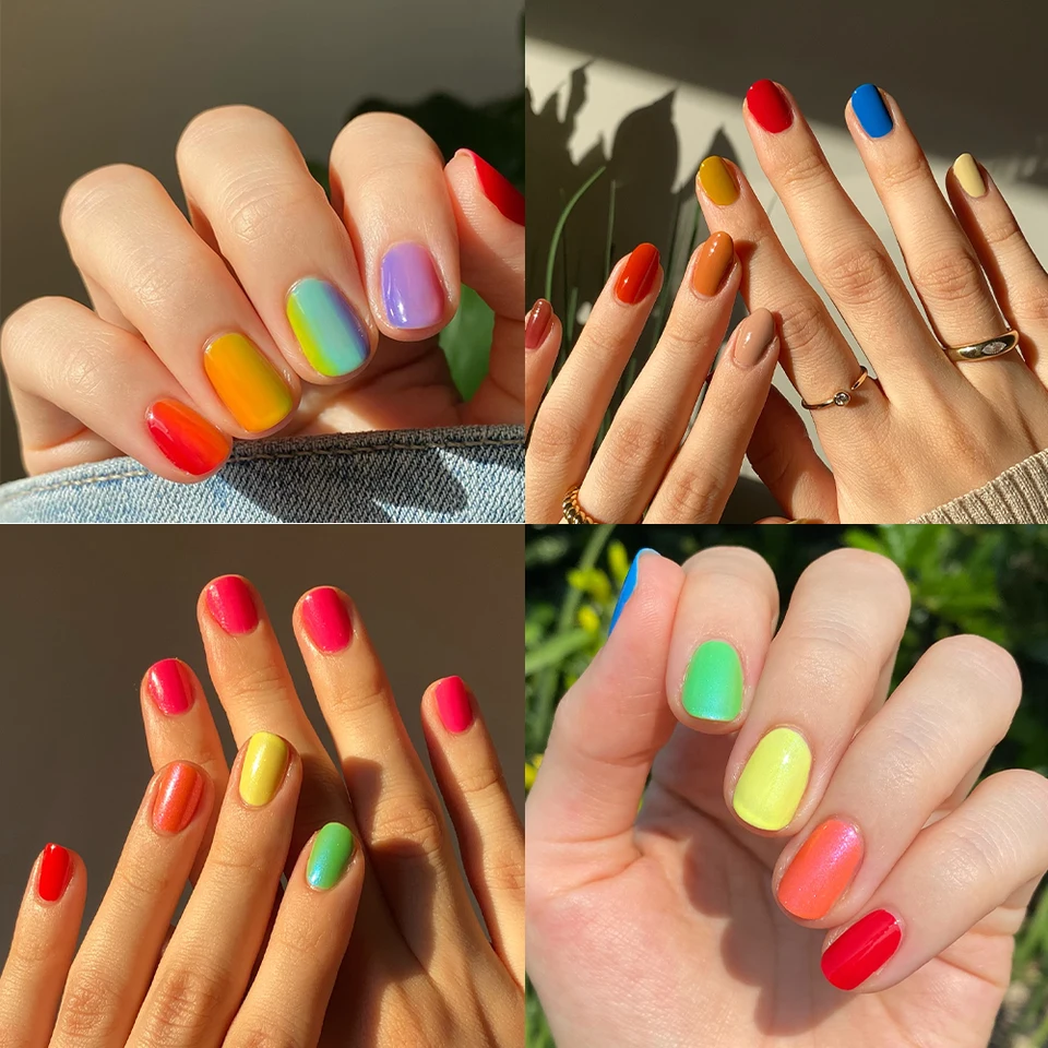 Mxsi 60 Colors Nail Gel Polish 15ml Vernis Semi Permanent Nail Art