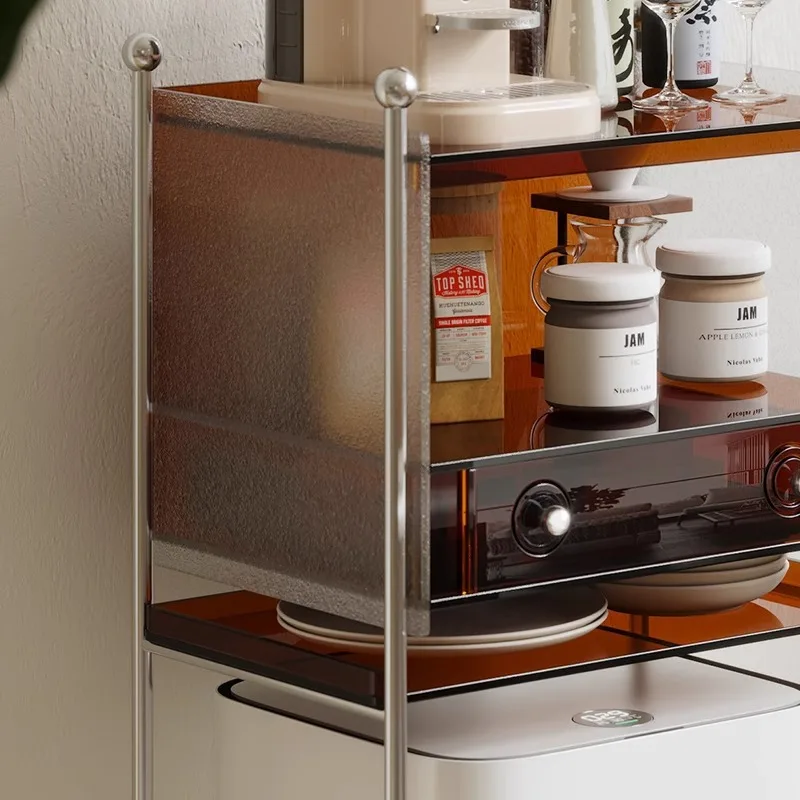 Шкаф для хранения с полкой, съемный диван для гостиной, акриловый небольшой боковой шкаф