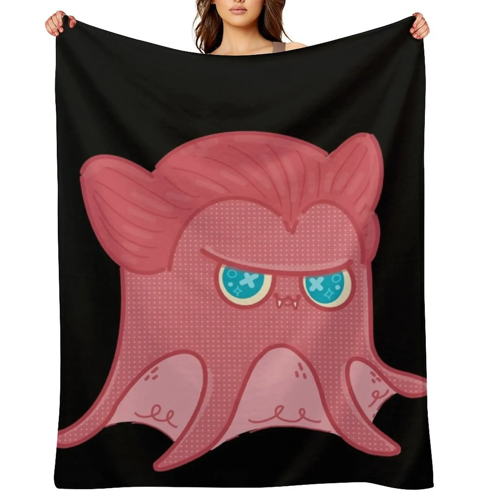 

Vampire Squid Throw Blanket Moving Beautifuls christmas decoration Designers Blankets