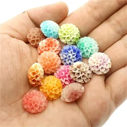10pcs fashion Coral 10~15mm Round Flower Loose Beads for Charms Women's Jewelry Making DIY Necklace Earrings Accessories