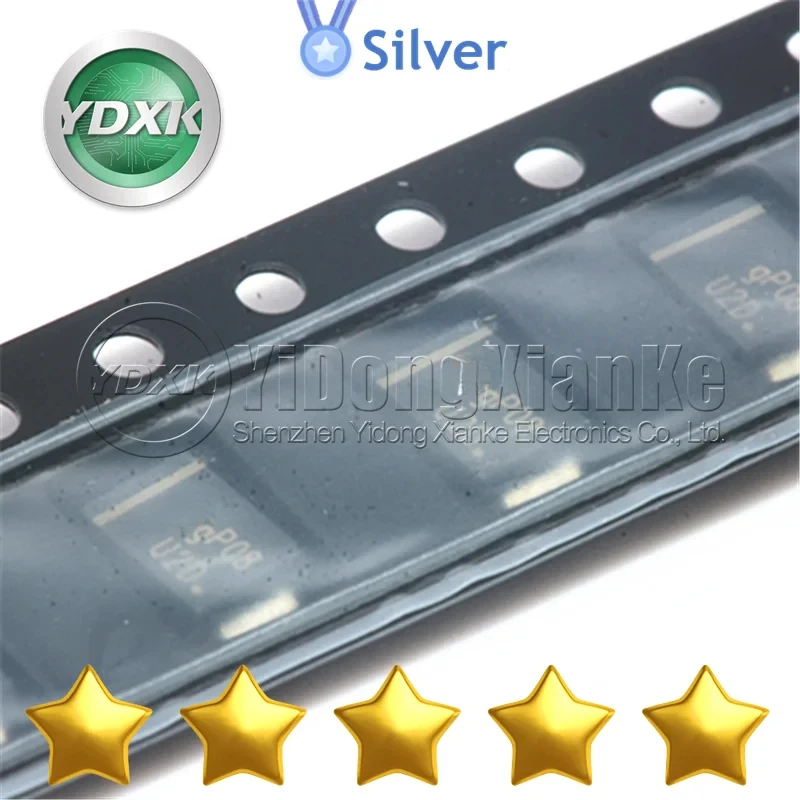 MURS260T3G DO-214 Electronic Components P1101CA2LRP P6SMB68A P6SMB68AT3G P6SMBJ30A SMAJ28CA New Original SMAJ30CA