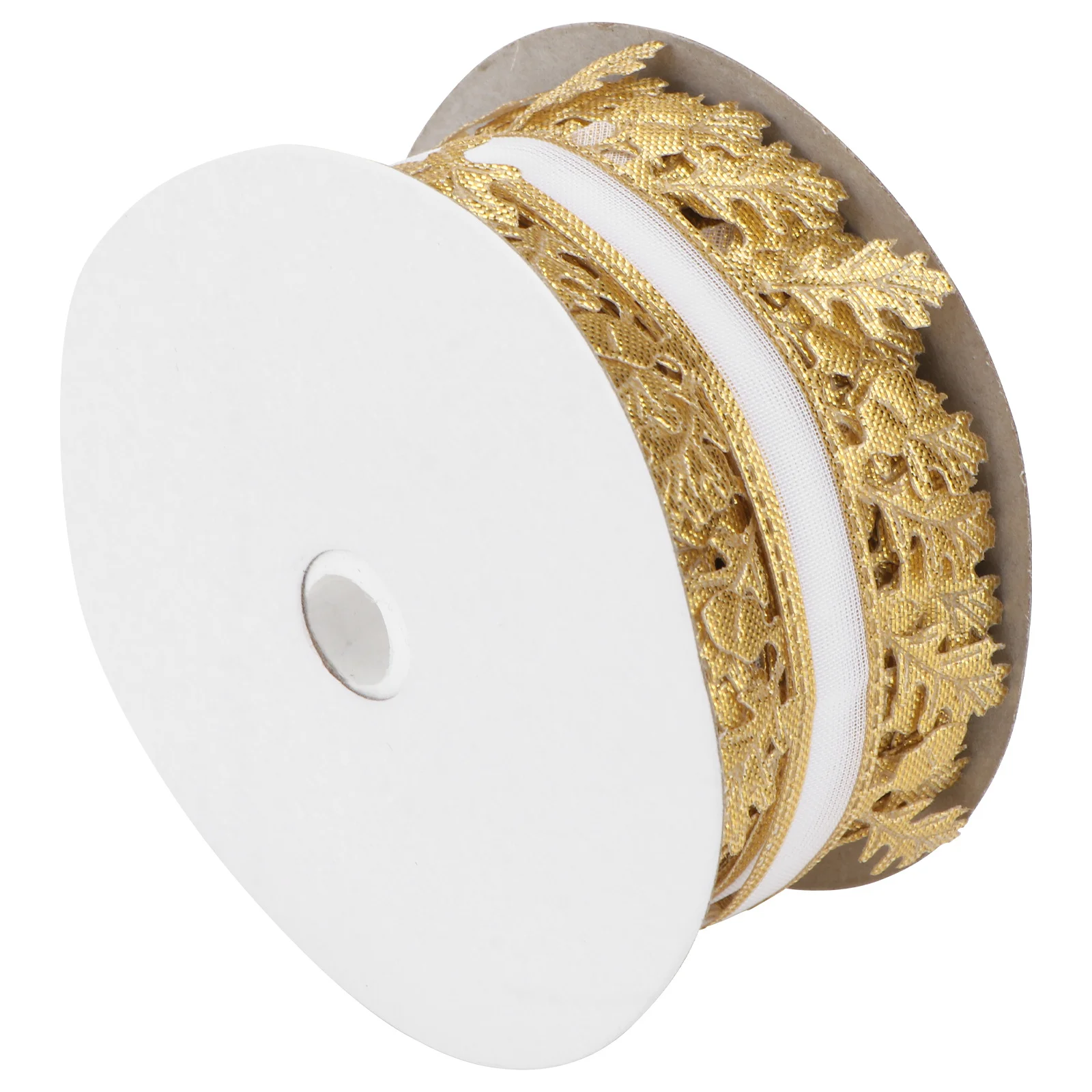 Lace Ribbon Embossed Decor DIY Supplies Elegant Wedding Dress Accessory Long Lasting Use Lace Flowers Embossed Ribbon