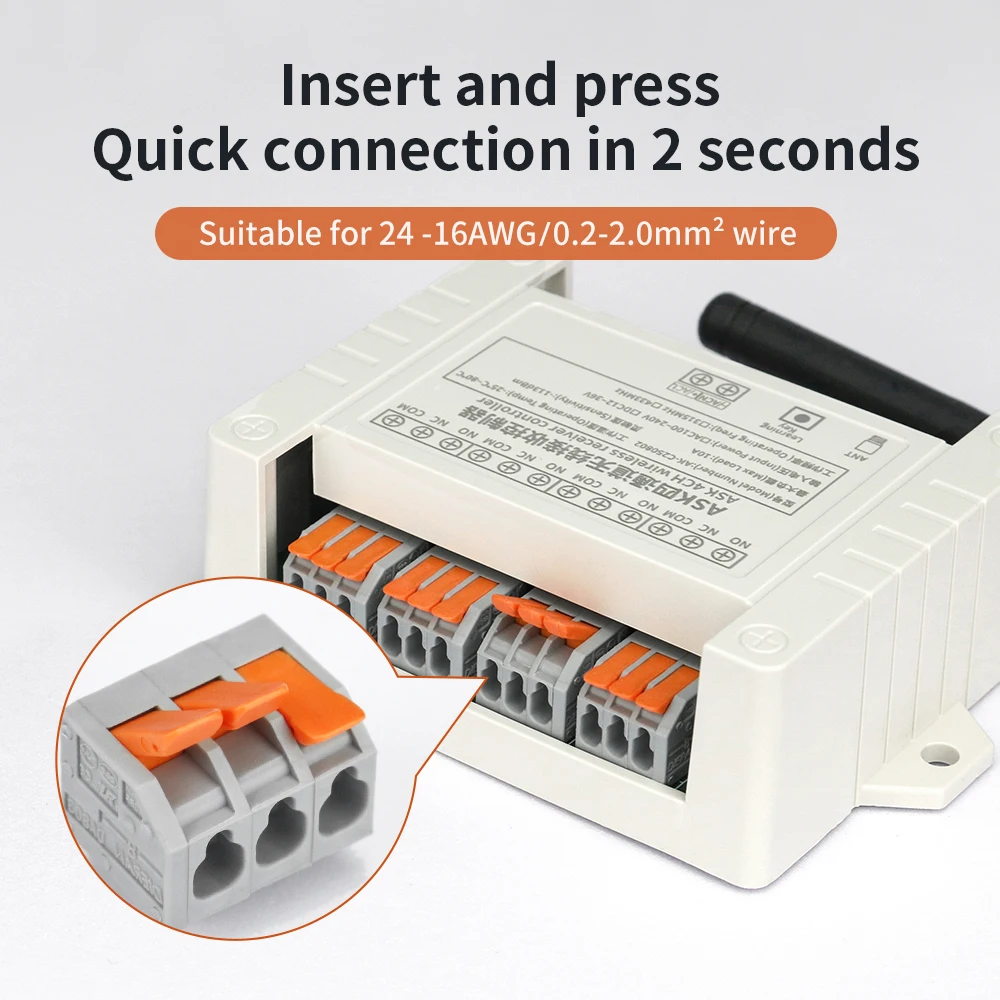 433Mhz DC12V 24V 36…