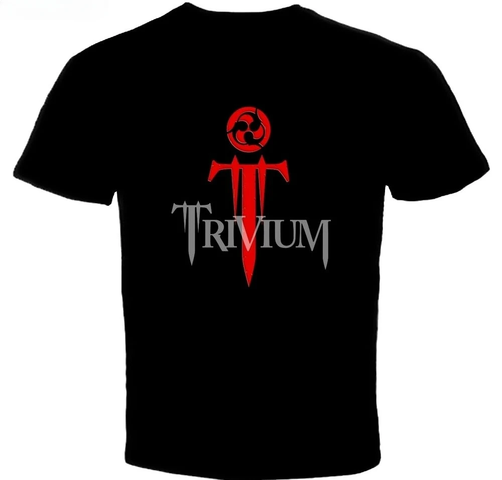 Online Fashion oversized harajuku men clothing graphic Fashion Short  Cotton Men T Shirt Tees Custom Trivium custom T Shirts