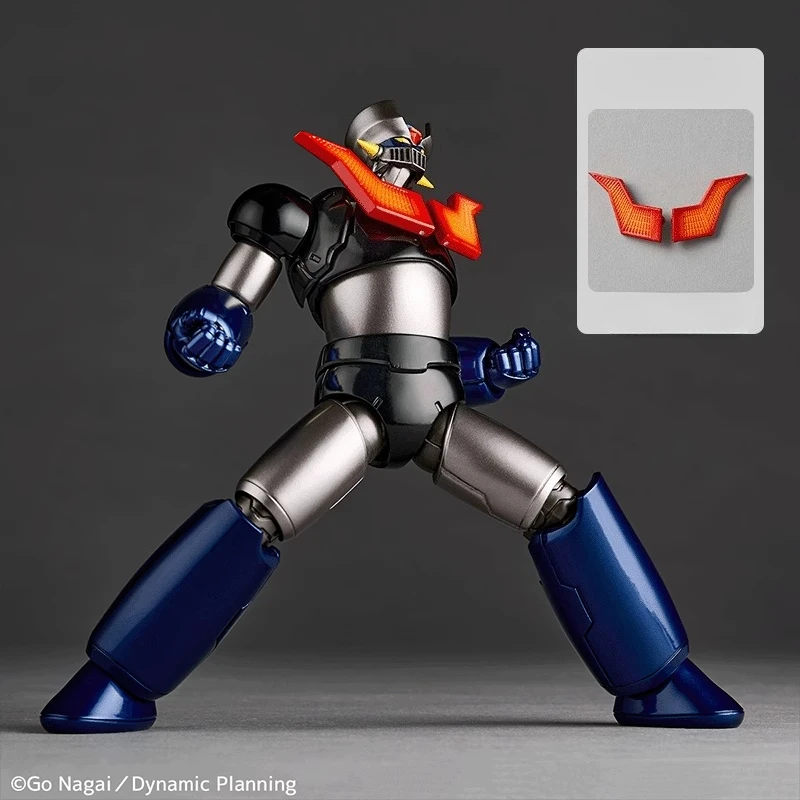 Kaiyodo revoltech incrível yamaguchi mazinger z o lendário super robô ameyama mazingo figura modelo coleção brinquedo presente