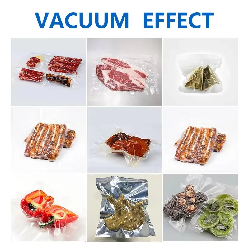 Custom Double Chamber Vacuum Packing Machine Food Thermo Forming Automatic Vacuum Sealer Packing Machine