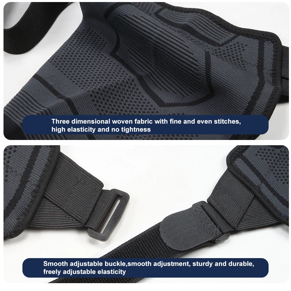1pcs  Shoulder Brace Support Compression Sleeve for Torn Rotator Cuff AC Joint Pain Relief Arm Immobilizer Wrap Stabilizer - Image 6