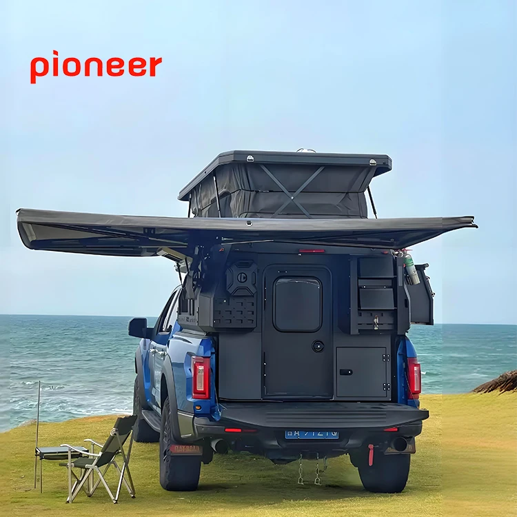 Pick up Truck Bed Camper Expedition Truck Camper 4x4 Rv Camper Truck caravan off Road Luxury Travel Trailers