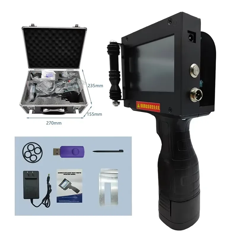 

Advanced Handheld Inkjet Coder Portable Smart Batch Printer for Wood Metal Plastic Ceramic Marking Professional Grade