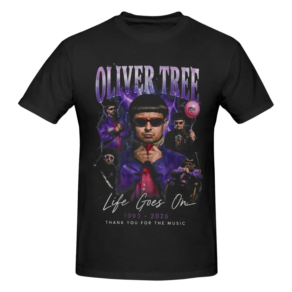 Oliver Tree RIP Rest In Piece 2026 T Shirts Graphic Y2K Gifts Quality T Shirt For Men Women Tops