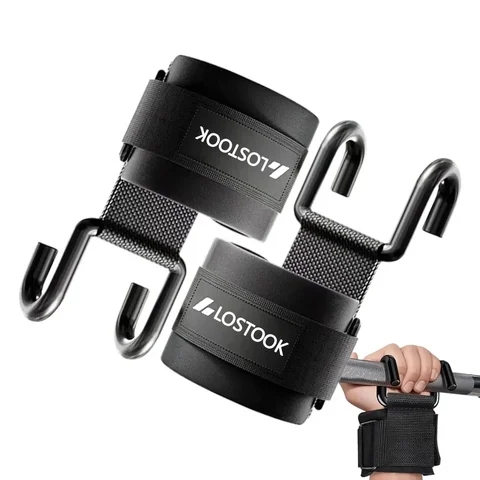 1/2pcs Pull-Up Assist Hook Fitness Wrist Strap - Perfect for Weightlifting Pull-Up and Strength Training Aids to Prevent Slippin