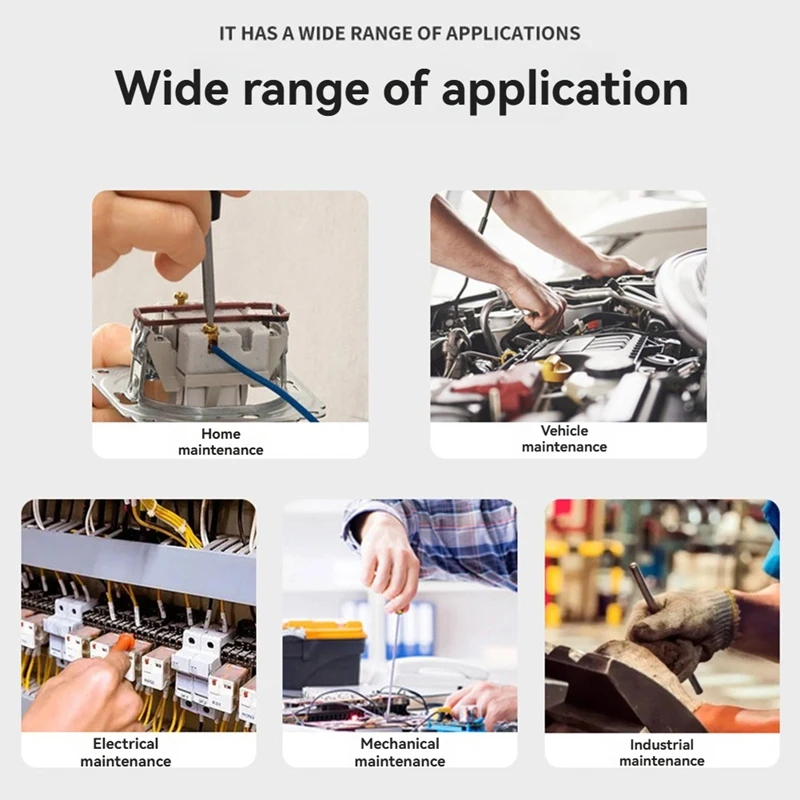6 шт. S2 25-150 мм ударные отвертки набор магнитных динамометрических отверток ударная отвертка