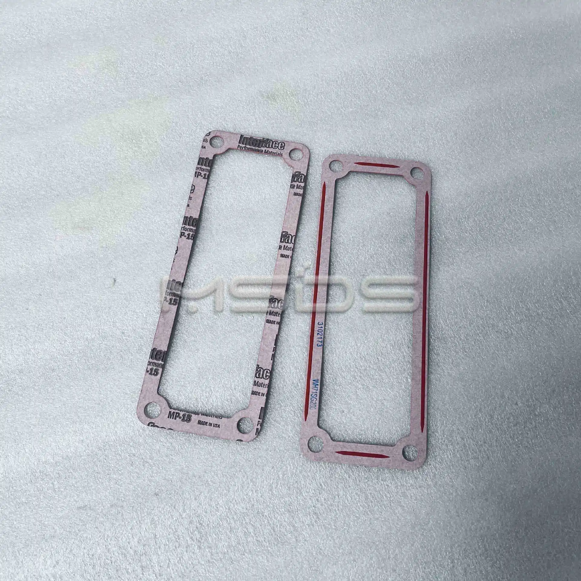 

5Pcs Cummins QSZ engine intake pipe gasket/connection gasket intake cover gasket 3102173