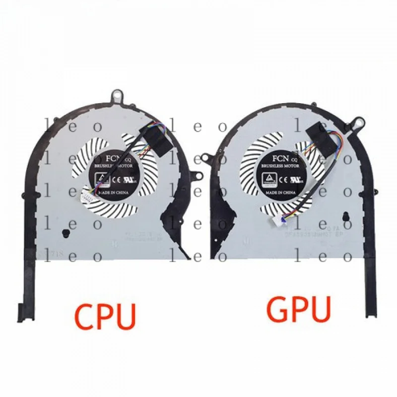EE  Laptop Cooling Fan DC12V 1A 4Pin For ASUS ROG Strix GL503GE GL703GE PX503GE Fan