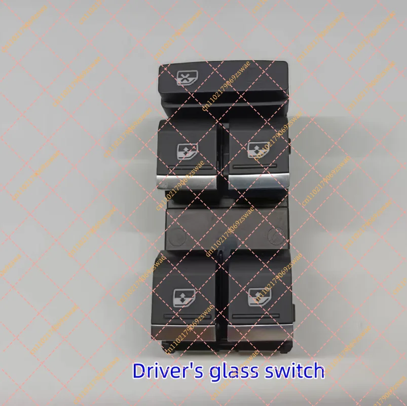 Car Door Control Switch Panel Window Lift Mirror and Lock Buttons