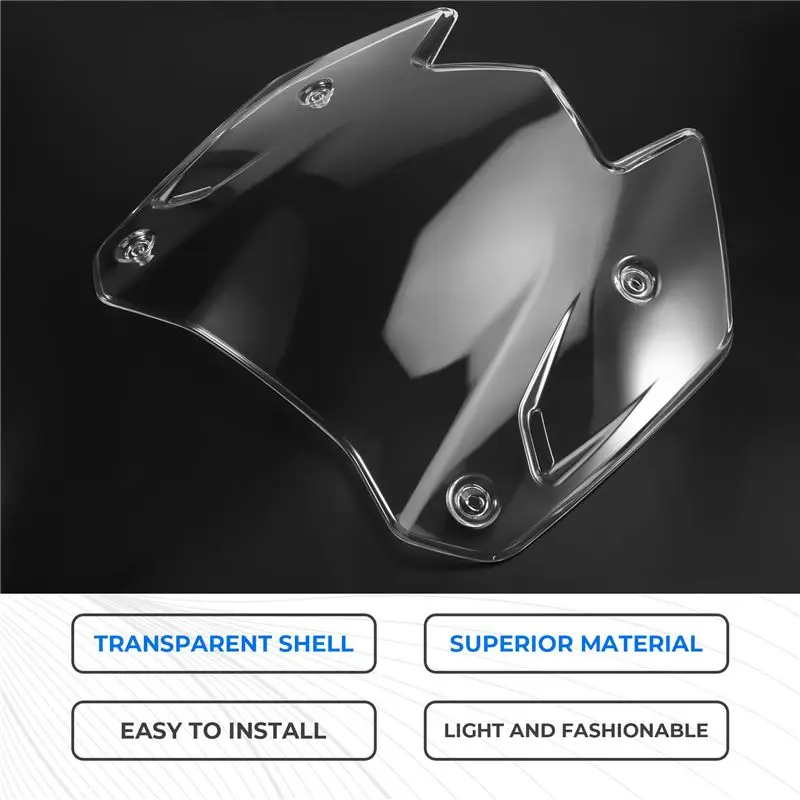 A54K-Windshield Windscreen Wind Shield Accessories For TMAX 560 2022-2026 Motorcycle Transparent