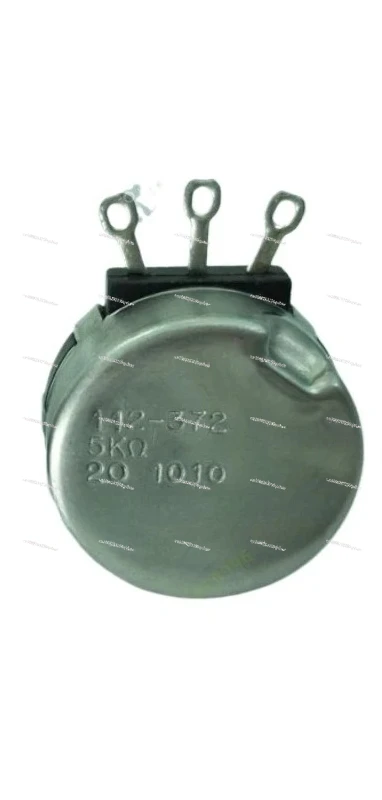 Single Gang Potentiometer 5K Shaft 23mm for Audio Equipment Guitar Volume Control 112-372