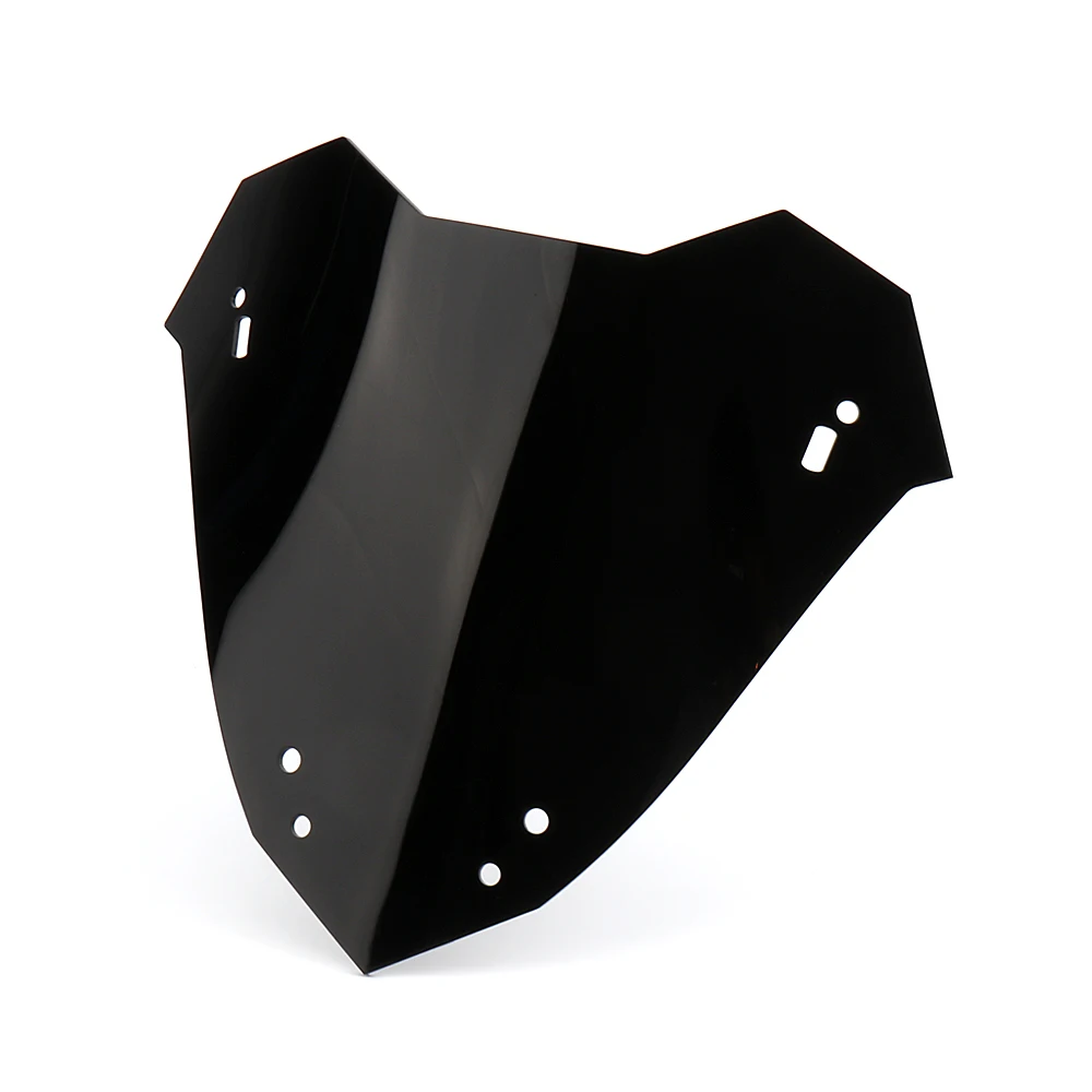 Pare-Brise Carénage Avant Moto Compatible Yamaha X-MAX 300 (2017-2022) - Déflecteur Fumée Grise - Protection Vent Parfaite