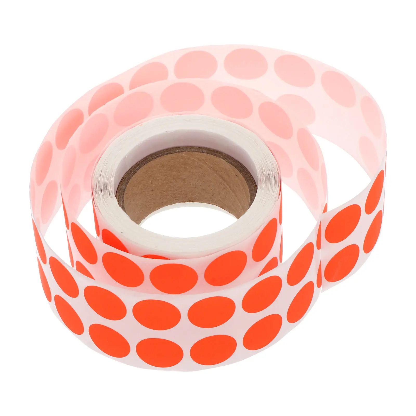 

Colored Dot Stickers Roll Fluorescent Self-Adhesive Round Decorative Stickers for DIY Handmade Projects Candy Box Window