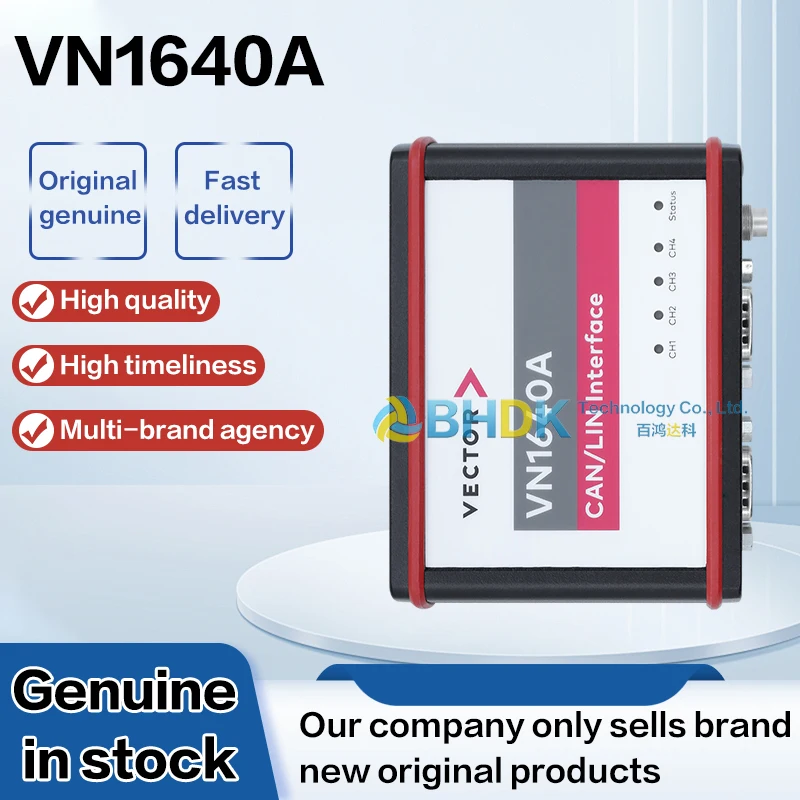 For VN1640A Vector CAN CAN FD LIN Network Interface 4 Channel Automotive Bus Diagnostic Module