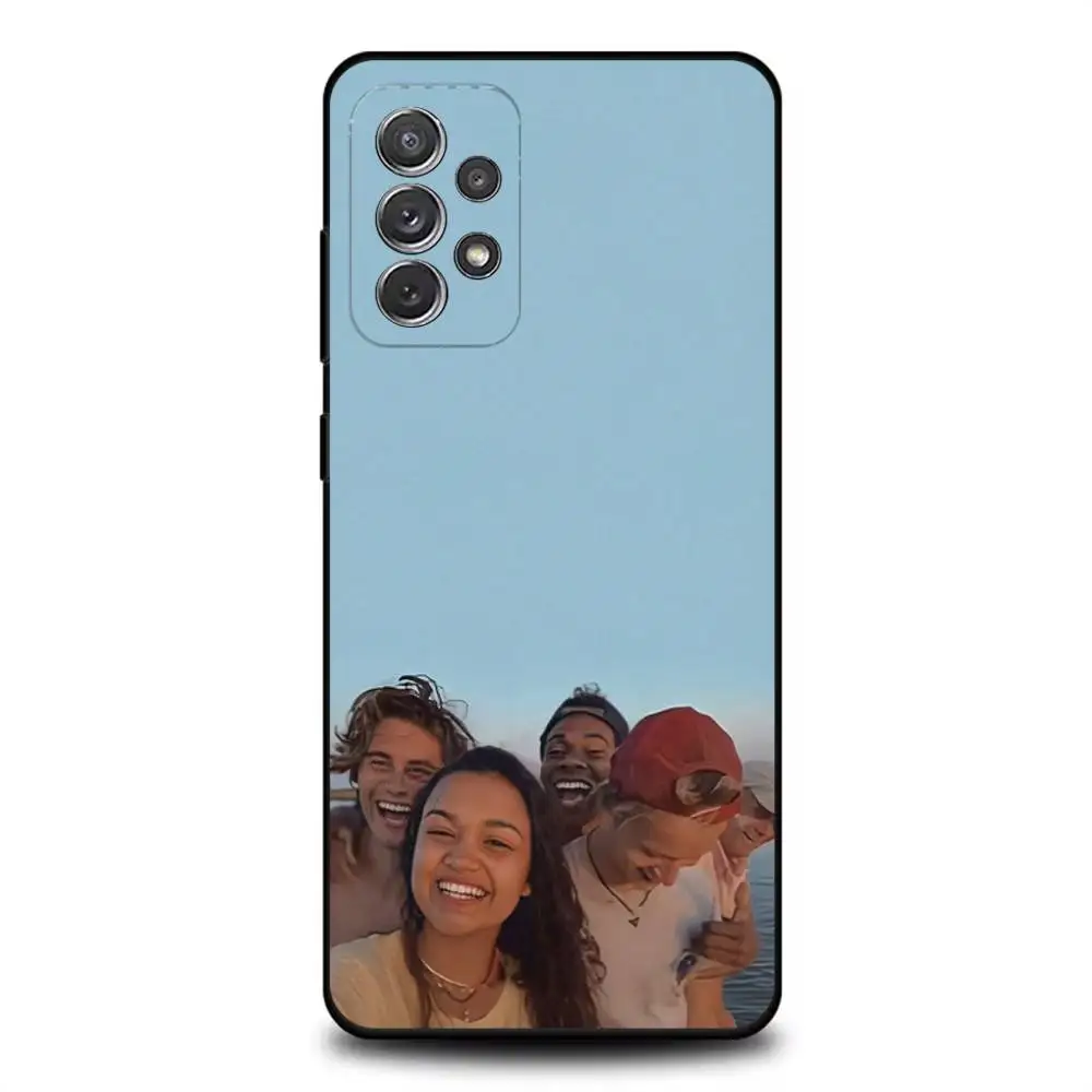 حافظة هاتف O-Outer B-Banks TV Drama لهاتف سامسونج S25، S24، S21، S22، S23، S30، Ultra، S20، Plus، Fe، Lite، Note، 10,9,5G غطاء أسود #2