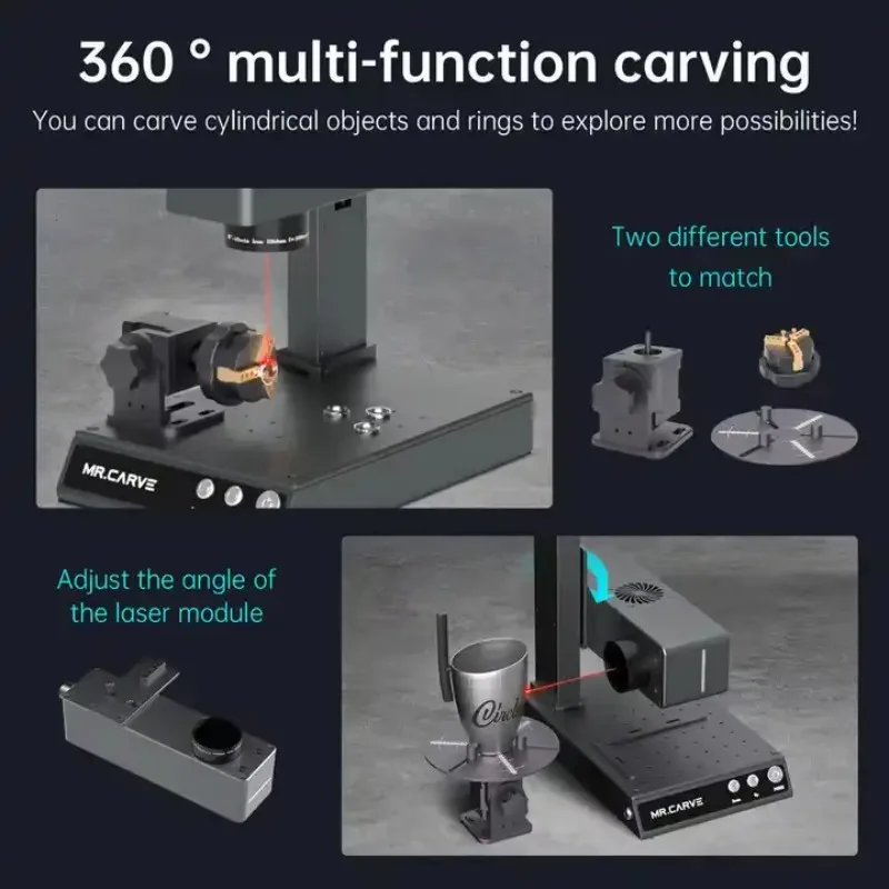 DAJA M4 Mini Kleine Las er Houtsnijwerk CNC Machine Acryl DIY 3d 10 w Diode Las er Graveermachines voor metalen Steen Papier