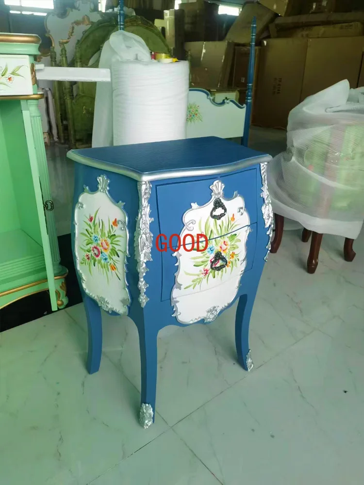 Meuble d'appoint pour salon, table d'appoint, Psych, 2, E27