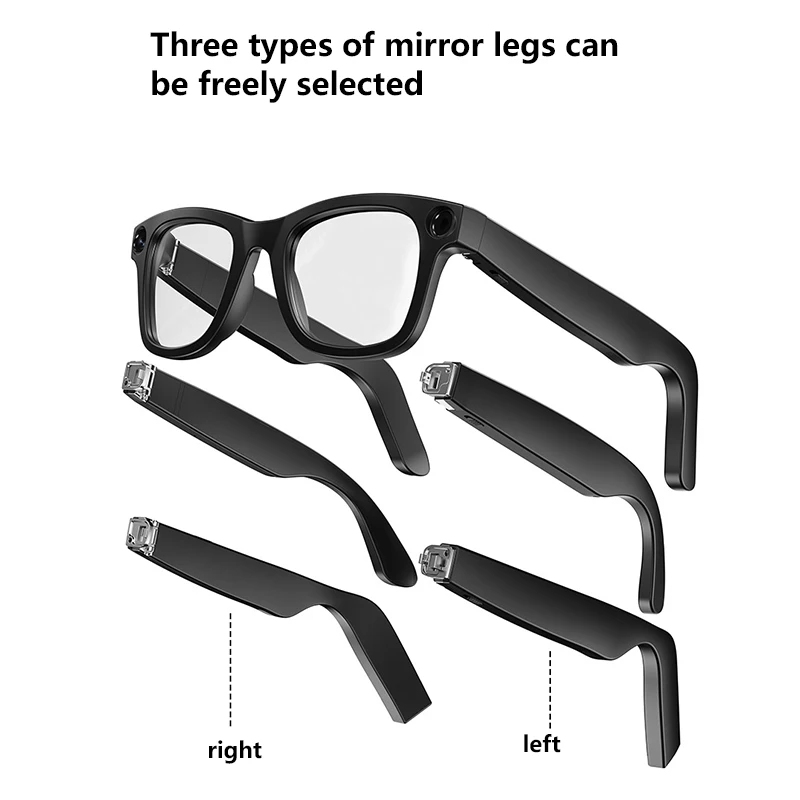 Xiaomi Smart AI Glasses AI Shooting Camera HD Photo Video Voice Call 800W pixel Translation Waterproof Bluetooth Glasses NEW HOT