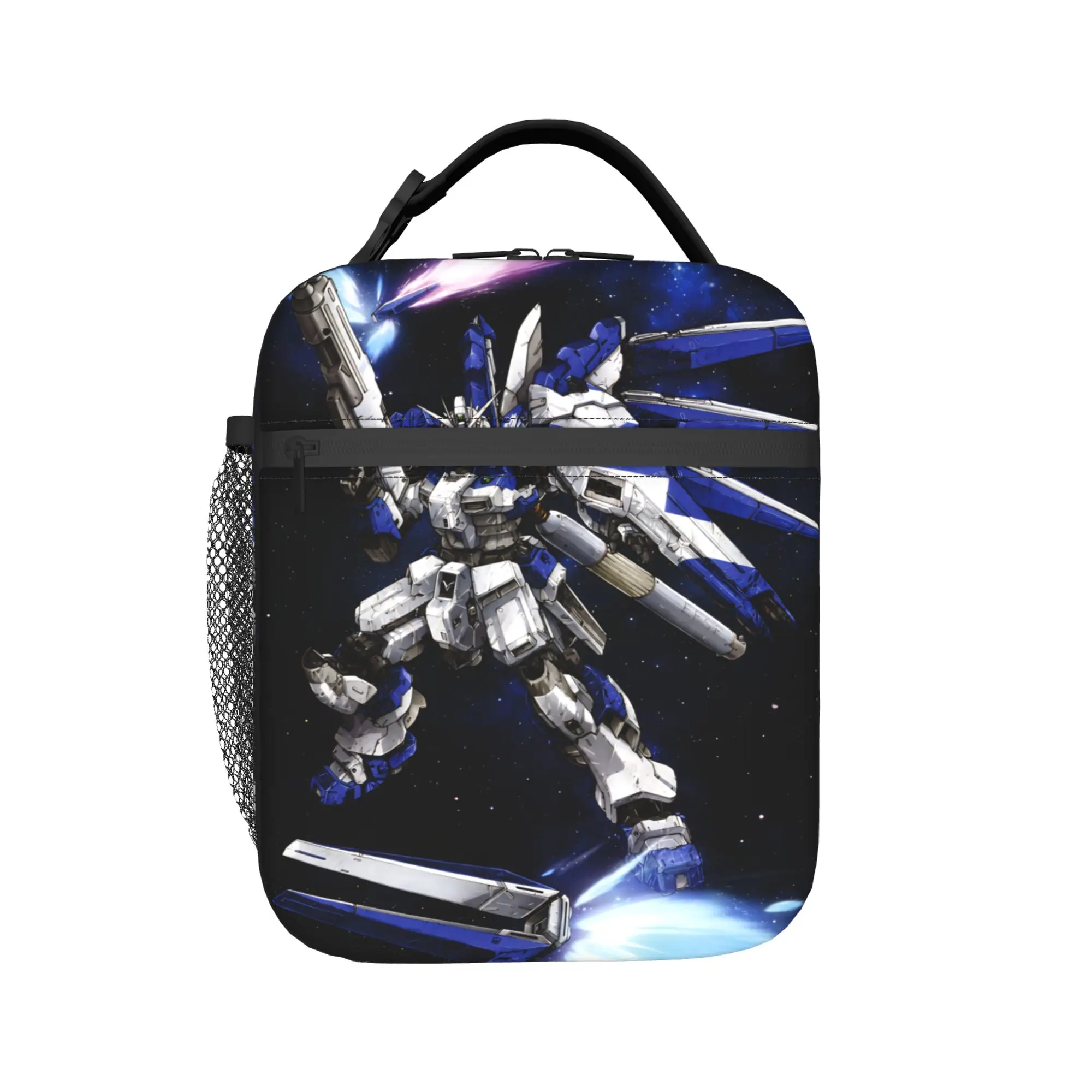 mobile suit gundams Thermal Insulated Lunch Bags for Work  Portable Food Container Bags Men Women Thermal Cooler Lunch Box