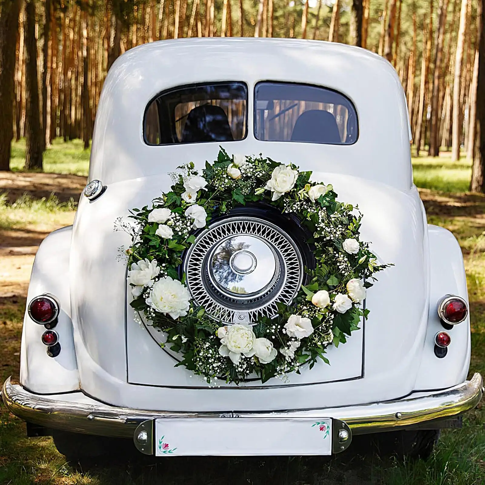 

Кольцо из пенопласта с цветком и присоской, зеленые блоки из влажной пены, блок, искусственная цветочная грязь для флориста, свадебное украшение автомобиля